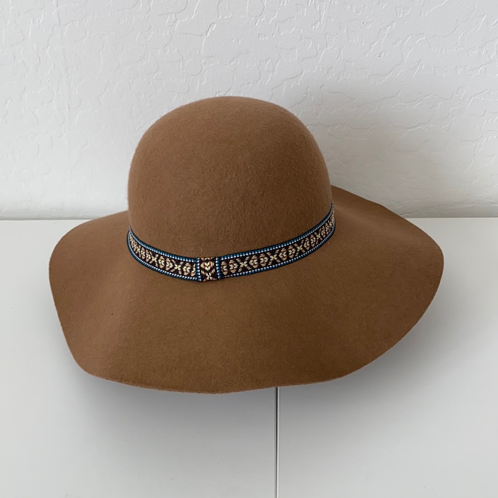 World market wool floppy hat